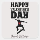 Zoek naar valentines vierkante stickers Schattig