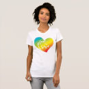 Zoek naar regenboog hart tshirts Voor iedereen