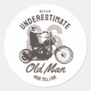 Zoek naar klassieke motorfiets stickers Biker