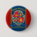 Zoek naar ridders buttons Schild