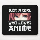 Zoek naar anime meisje muismatten Gewoon