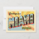 Zoek naar miami zonsondergang briefkaarten Tropisch