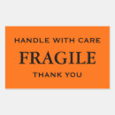 Zoek naar breekbare stickers Zwart