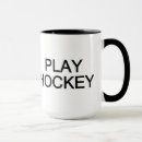 Zoek naar hockey spel mokken Silhouet