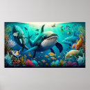 Zoek naar cartoon walvis posters Dolfijn