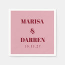 Zoek naar rode rozen servetten Elk persoon