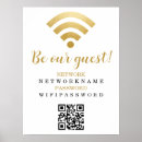 Zoek naar wachtwoord posters Wifi