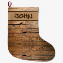 Zoek naar hout kerstsokken Rustiek