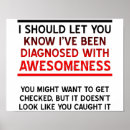 Zoek naar awesomeness posters Cool