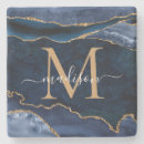 Zoek naar geode onderzetters Marineblauw