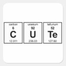 Zoek naar chemisch element stickers Nerd