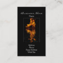 Zoek naar het vlammen visitekaartjes Brand