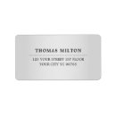 Zoek naar bedrijf verzendlabels Elegant