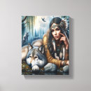 Zoek naar wolven canvas prints Elk persoon