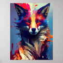 Zoek naar abstract portret posters Dier