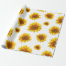 Zoek naar zonnebloemen cadeaupapier Waterverf