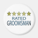 Zoek naar groomsman magneten Huwelijksfeest