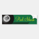 Zoek naar acht bumperstickers Billiards