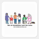 Zoek naar gehandicapten stickers Angst