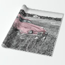 Zoek naar klassiek auto cadeaupapier Roze