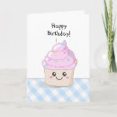 Zoek naar leuke kawaii kaarten Cartoon