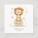 Zoek naar lion visitekaartjes Kinderopvang