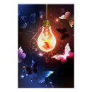 Zoek naar gloeilamp posters Vlinder