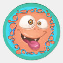 Zoek naar monster gezicht stickers Schattig