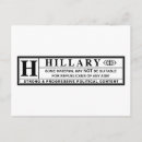 Zoek naar hillary briefkaarten Grappig