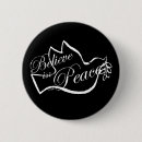 Zoek naar vredesduif buttons Vredessymbool