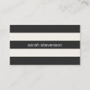 Zoek naar streep visitekaartjes Mode