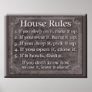 Zoek naar huis regels posters Regels voor thuis