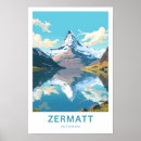 Zoek naar zermatt zwitserland posters Souvenir