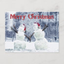 Zoek naar cartoon sneeuwman briefkaarten Sneeuwmannen