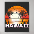 Zoek naar vintage surf kunst Hawaï