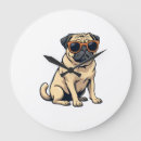 Zoek naar pug klokken Hondje