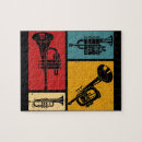 Zoek naar retro muziek puzzels Muzikant