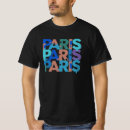 Zoek naar parijs tshirts Typografie