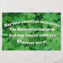 Zoek naar ierse posters briefpapier Shamrocks
