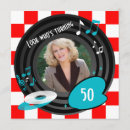 Zoek naar retro vinyl uitnodigingen Hedendaags