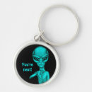 Zoek naar buitenaardse sleutelhangers Ufo