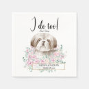 Zoek naar shih tzu servetten Waterverf