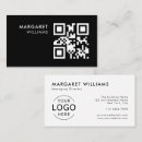 Zoek naar minimalist logo visitekaartjes Zwart wit