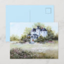 Zoek naar kat schilderen briefkaarten Landschap