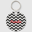 Zoek naar chevron patroon sleutelhangers Girly