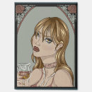 Zoek naar art nouveau magneten Vintage