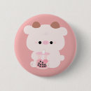 Zoek naar gelukkige koe buttons Schattig