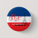 Zoek naar franse vlag buttons Eiffeltoren