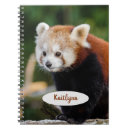 Zoek naar rode panda notitieboeken Schattig