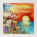 Zoek naar watercolor puzzels Schilderij